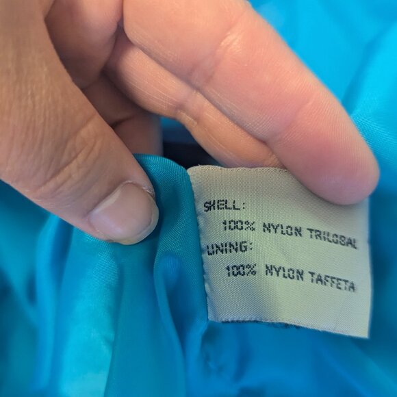 Vintage Cabin Creek Jacket Rain Wind Breaker 80’s Beverly Goldberg Nylon Long - Picture 9 of 14